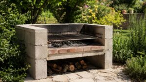 Jakie bloczki betonowe na grill ogrodowy? Pełne, fundamentowe, gazobeton czy prefabrykat?