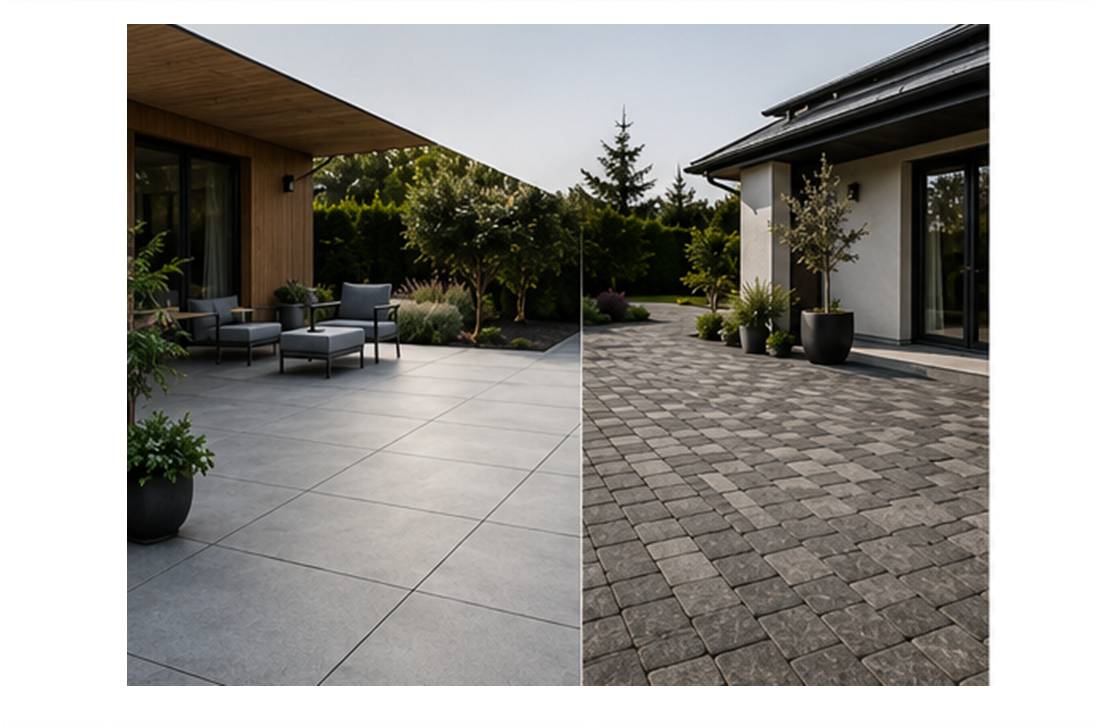 Dlaczego coraz więcej osób wybiera gres 2 cm zamiast kostki brukowej?