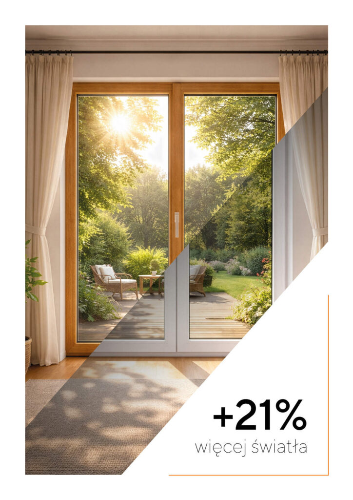 KRISHOME okna VIEW więcej światła we wnętrzach