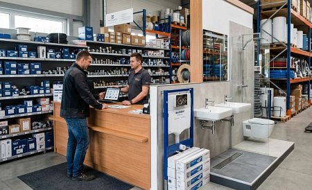 Doradztwo techniczne w hurtowni sanitarnej