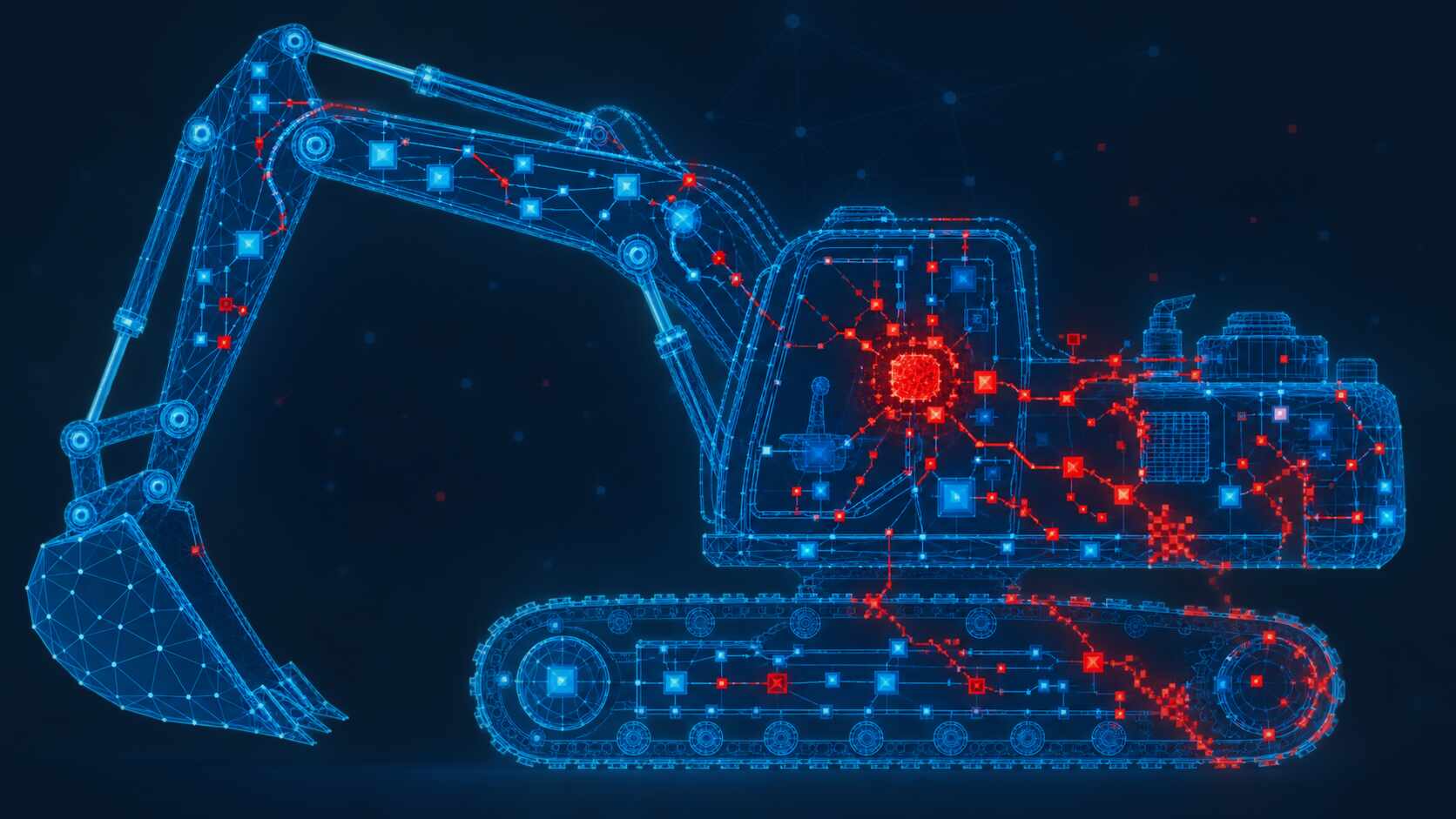 Cyberatak na maszynę budowlaną. Jak cyfrowe systemy zmieniły koparki i ładowarki
