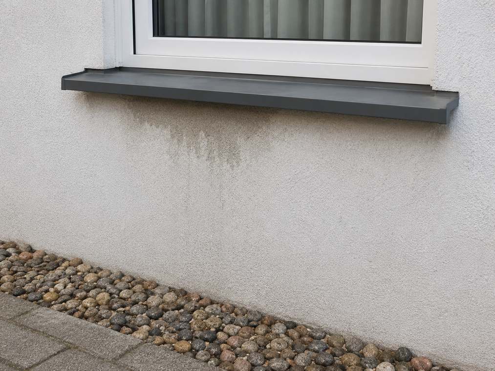 Mokra ściana pod parapetem. Skąd bierze się woda, jeśli okno jest szczelne?